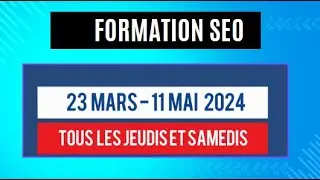 Formation en SEO !!!! Coaching pour vendre SEO sur Upwork !!!