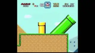 Super Mario World SNES Walkthrough Chocolate Island 1