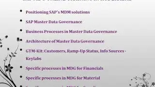 sap mdg online training magnifictraining
