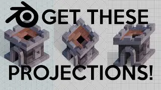 Blender Tutorial - Oblique Projections