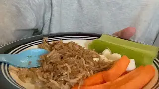 MUKBANG STORYTIME ON THE EARTHQUAKE IN NJ #mukbang #erasmr