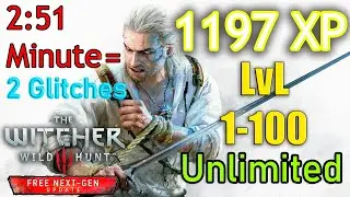 THE WITCHER 3 How To LEVEL UP FAST EASY (1-100)  2 XP GLITCHES + MONEY in update 4.04