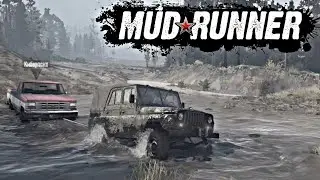Первый раз зашёл в MUD RUNNER!!! Гоняем по бездорожью с Ваньком!