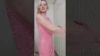 Шикарное платье./ Вяжем сами.