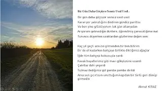 Bir Gün Daha Göçüyor Sensiz Usul Usul…
