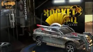 الجزء الاول /من اجمل لعبه سيارات Rocket car Ball