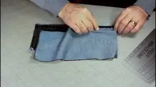 Example of One Way to Sew A Professional Flat Felled Seam on a Home Sewing Machine