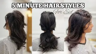QUICK & EASY HAIRSTYLES FOR EID! ✨ | GLOSSIPS