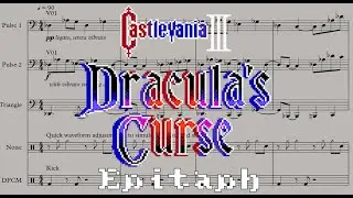Epitaph - Castlevania III: Dracula's Curse (NES, 1990) OST - Password Music Transcription