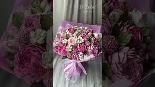 Букет зефирных цветов диаметром 45 см (обучаю, принимаю заказы Москва) https://wa.me/89286636261