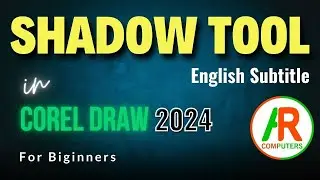 Drop Shadow in CorelDRAW 2021 | Step-by-Step Tutorial | alrafaycomputers Class-37
