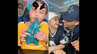 Sour Baby Reacts to Our Gummy Animal Challenge! 😂