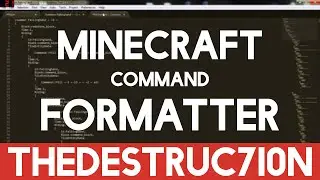 [SUBLIME TEXT] Minecraft Command Format - A Tool to Format Minecraft Commands