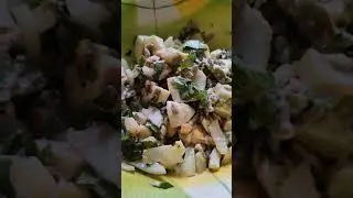 После зимы молодая зелень особенна вкусна и полезна! Приготовим салат!🌿🌿🌿🌿