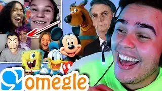 ENSINANDO ESTRANHOS A IMITAR PERSONAGENS NO OMEGLE!