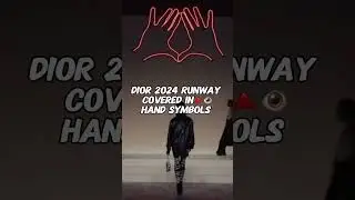 The hand symbols all over the 