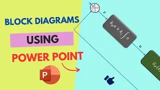 Drawing block diagrams: Power Point tutorial