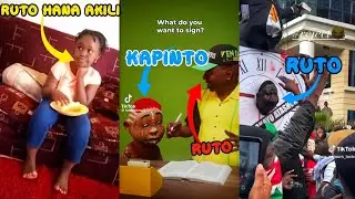 KENYA SIHAMI 🤣 RUTO vs KAPINTO TIKTOK KENYA TRENDING VIRAL VIDEOS GEN Z PROTESTS