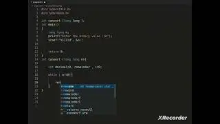 Convert binary into decimal program in c programming | c programming in Linux Ubuntu(day-39)