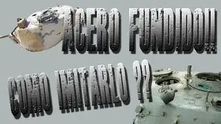 Como Imitar el ACERO FUNDIDO!!!