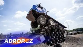 Jízda Tatrou 813 | Honza testuje Tatru 813 na offroad polygonu pro Adrop.cz