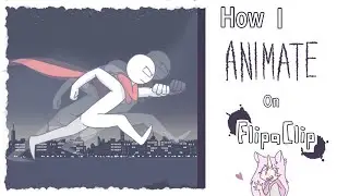 How I Animate RUN CYCLES (Flipaclip Tutorial)