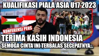 Pesan Haru Palestina Setelah Mendapatkan Solidaritas dari Timnas U17 Indonesia