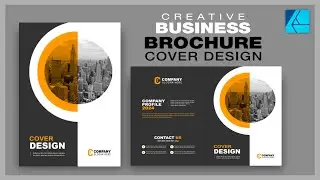 BUSINESS BROCHERE COVER DESIGN #2  #business g#graphicdesign #adobe #affinity #book