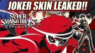 JOKER ALTERNATE SKIN LEAKED - Joker Skins in Super Smash Bros Ultimate Discussion