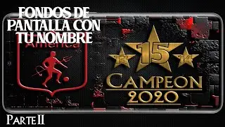 Estrella 🌟 15 del América de Cali (Fondos de pantalla)