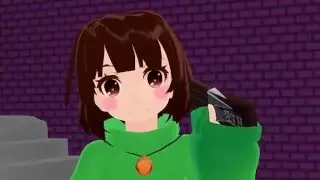 [MMD Undertale] Chara - THIS IS MY CHOC LET BAHHH