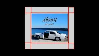 Установка сеточки для мелочей в ногах пассажира на мерседес W124