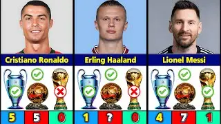 How Many World Cup, Ballon D'Or & Champions League Won By Best Players.
