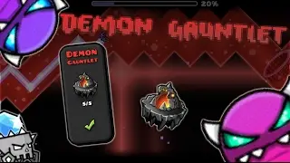 The Demon Guardian's Secret! - Demon Gauntlet - The Lost Gauntlets (Geometry Dash 2.1)