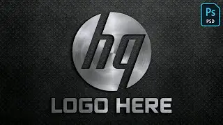 Photorealistic Metal Logo Mockup - PHOTOSHOP TUTORIAL