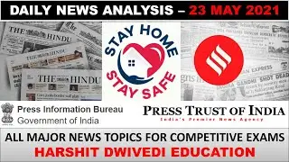 23rd May 2021 Daily Current Affairs/Burning Issues (Bubonic plague, BAWG, Whiteflies issue in India)