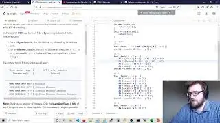 UTF-8 Validation (Medium), Leetcode, C++