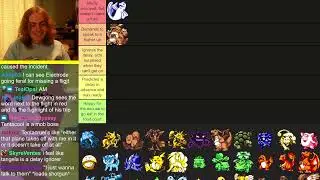 Making Dumb RBY UU Pokémon Tier Lists (Stream VOD)