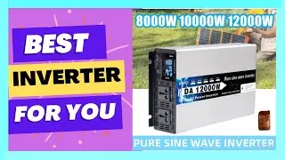 Pure Sine Wave Inverter 8000W 10000W 12000W Frequency Converter DC 12V 24V