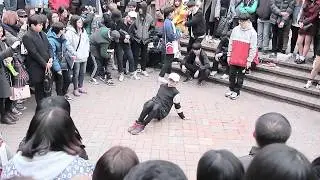 A Boy Spanked and Ass-Attacked while Dancing