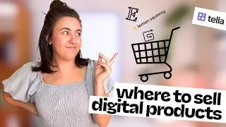 Etsy vs. Gumroad vs. Lemon Squeezy for Digital Products 🛒