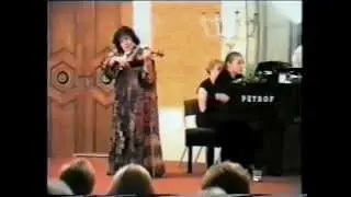 Marina Yashvili and a bird