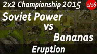 KaM Remake - Soviet Power VS Bananas [Eruption 60pt x1]