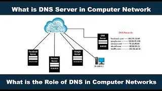 What is DNS Server in Computer Network [DNS Server in Computer Networks] Functionality of DNS Server