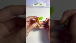 Crochet kẹp tóc mầm lá p4 (hết) #crochet #crochethairclip #hairclip #keptoc