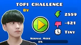 PLAY DISLIKED TOPI CHALLENGES😗 | Geometry Dash