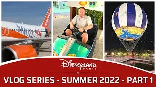 Disneyland Paris 2022 - Travel Day & Campanile Val De France Room Tour 🇫🇷✈️