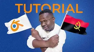 COMO FAZER UMA BANDEIRA NO BLENDER