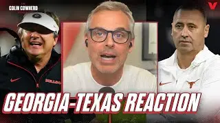 Georgia-Texas Reaction: How Carson Beck & Quinn Ewers fit in NFL | Colin Cowherd College Football