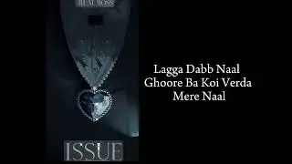 ISSUE  (Official Video ) Punjabi song in English lyrics Real Boss ✍🏻
